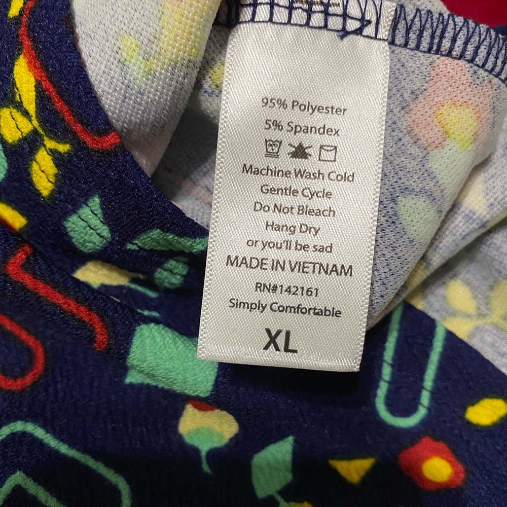 CLOSET CLEAN OUT ON ALL LULAROE MAKE AN OFFER BUNDLE NWT XL Skirt High Waist Fun - Picture 8 of 11